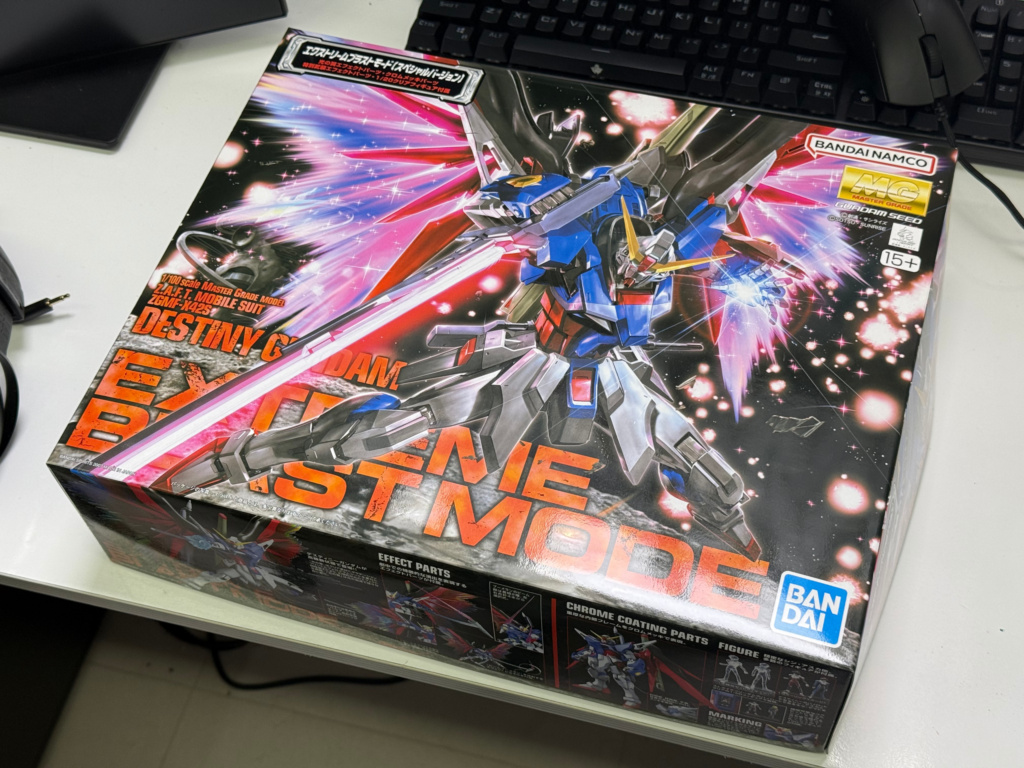 MG 1/100 ZGMF-X42S 데스티니 건담 (익스트림 블래스트 모드)